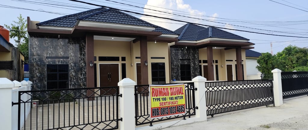 Rumah Dijual di Rumbai Pekanbaru