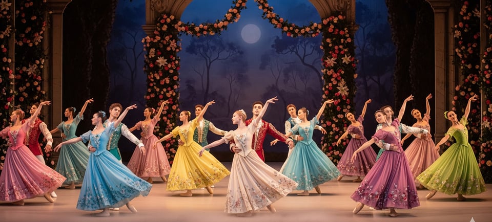 walt of the flowers performance on stage