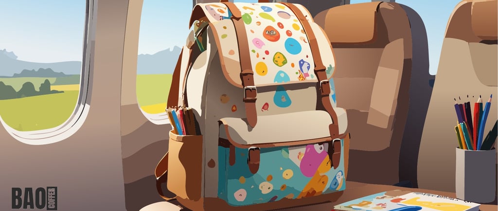 Mochila con actividades imprimibles listas para usar para niños y adultos - BAOcoffer