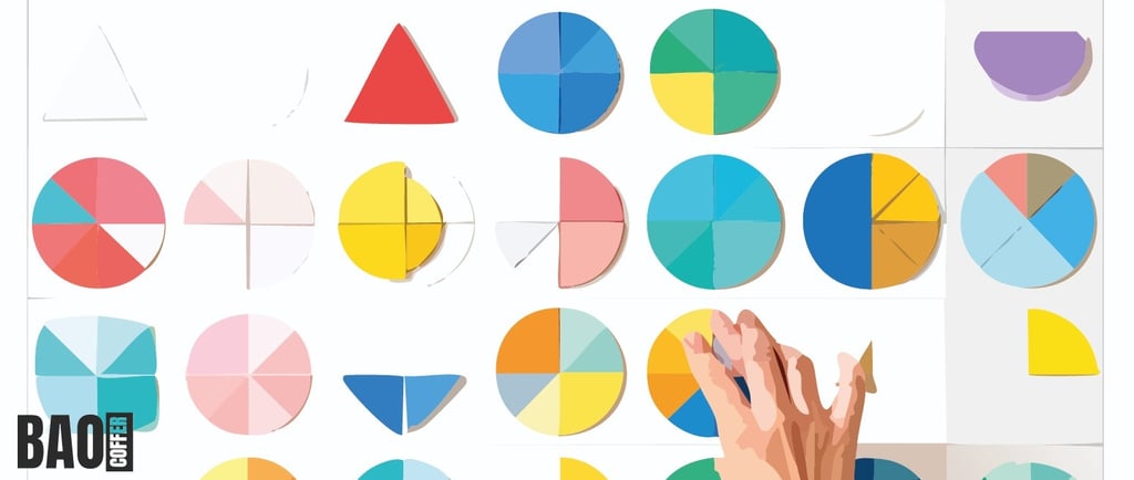 Actividades Imprimibles de Patrones (formas/colores) para lógica y la percepción visual - BAOcoffer