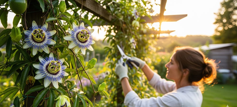 a woman is cutting down the vine vine vine vine vine vine vine vine vine vine