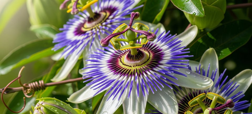 a bunch of flowers that are on a tree