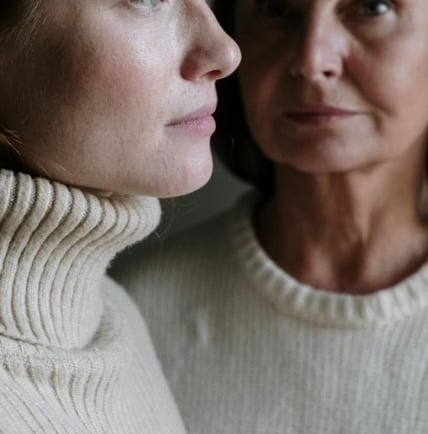 mother and daughter