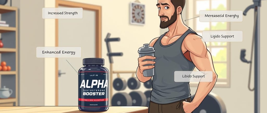 alpha testosterone booster review