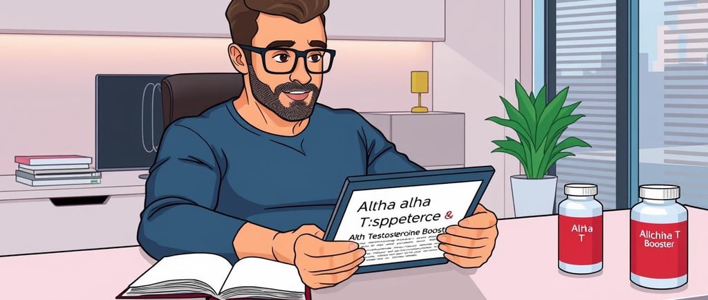 alpha testosterone booster review