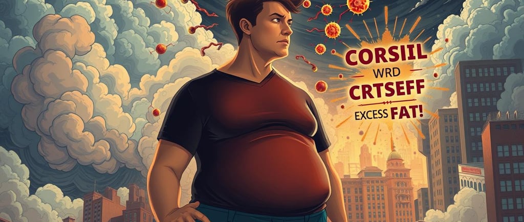 stress and weight gain cortisol