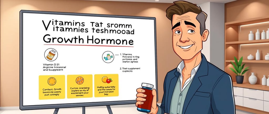 vitamins that increase growth hormone