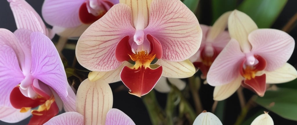 orchids growing outside