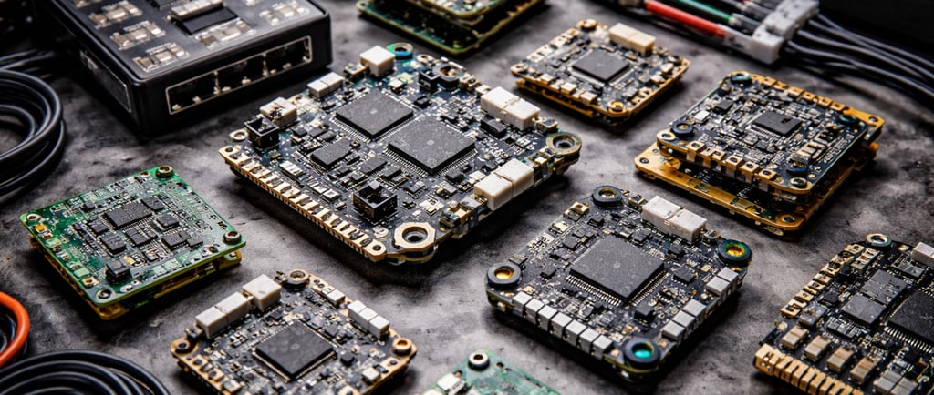 Skrydžio valdiklių evoliucija