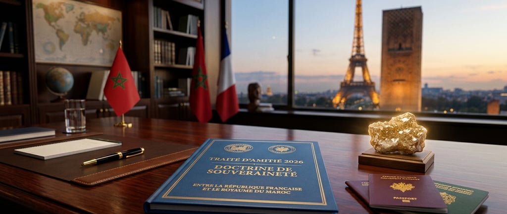 Analyse géopolitique de Meryem Saga sur le Traité d’amitié France-Maroc 2026 : souveraineté, phosphates, réciprocité