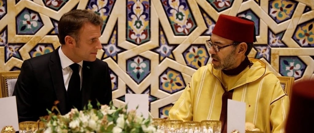 Le président Macron et le Roi Mohammed VI trairé d'amitié France Maroc 2026