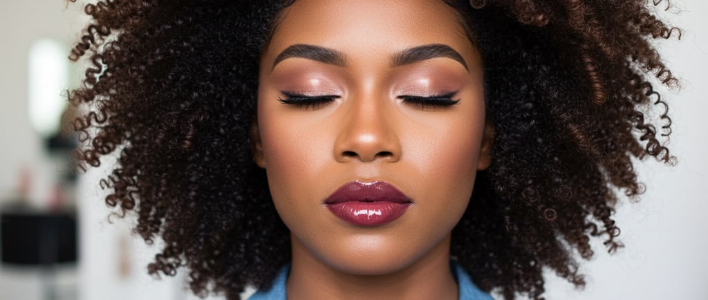 Your Go-To Spring Makeup Look with Pink Eyes & Berry Lips.