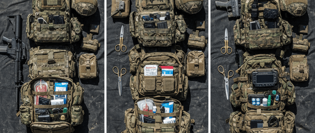 Do medics in the military wear the same gear