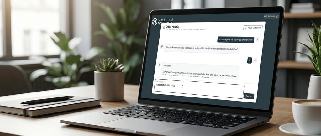 modernes Online Notariat