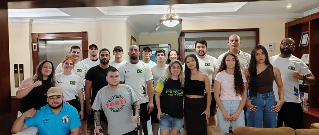 Delegação da Ju Jitsu Brasil