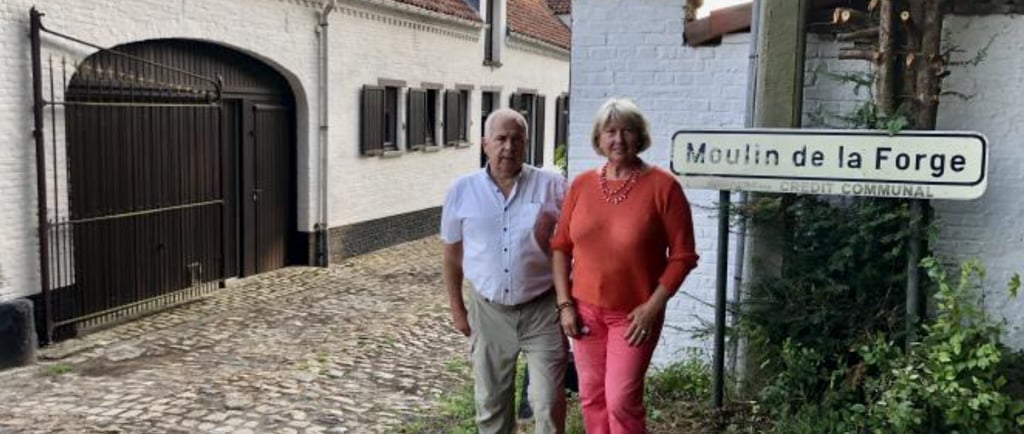 Gisèle et son frère Luc, qui sont nés au Moulin de la Forge. - A.K.
