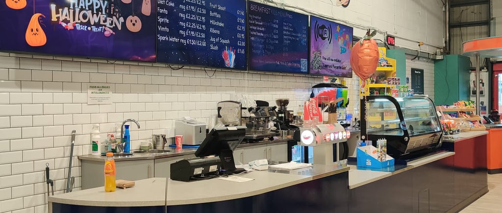soft play centre cafe