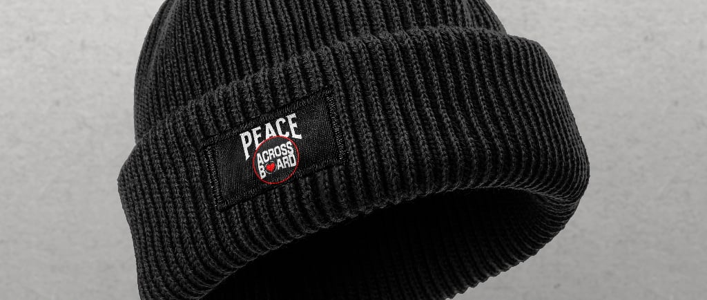 Across Board Beanie - Peace