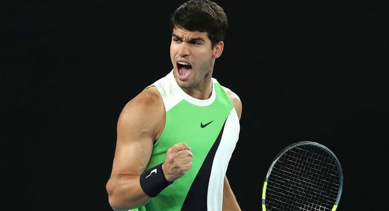 Carlos Alcaraz Novak Djokovic grand slam