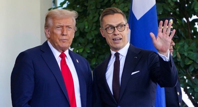 Alexander Stubb ja Donal Trump jäänmurtajakauppa