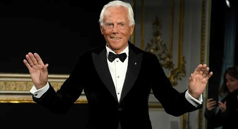 Giorgio Armani on kuollut