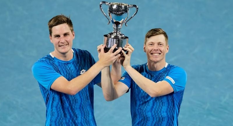 Harri Heliövaara ja Henry Patten ATP