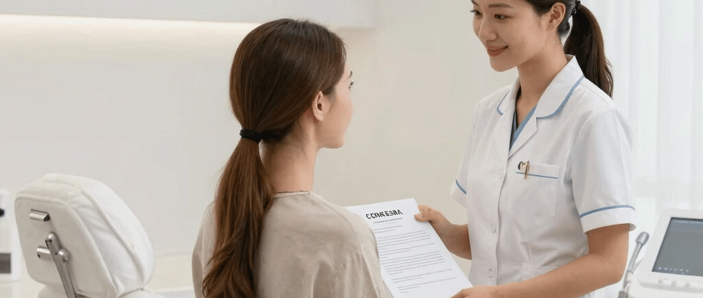 photo of white staircase