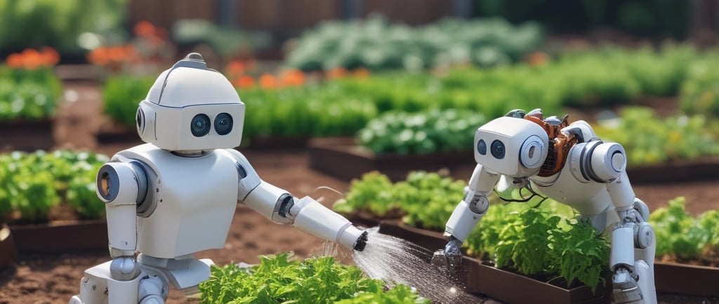 Robots gardening