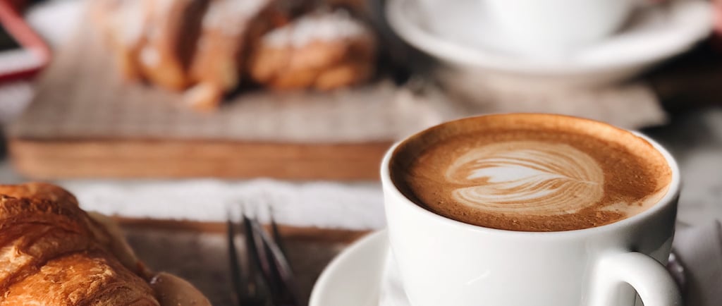 a cup of coffee and a cup of coffee