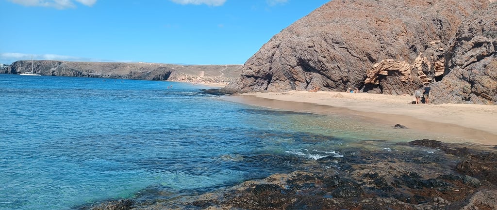 Playa de Papagayo a Lanzarote
