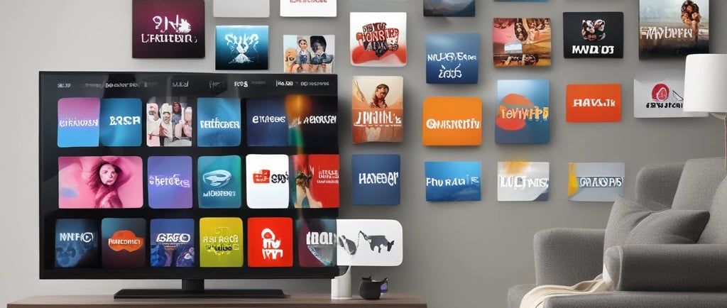 black flat screen tv on white wall