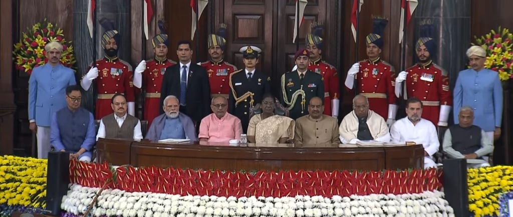 75TH CONSTITUTION DAY CELEBRATION AT CENTRAL HALL SAMBIDHAN SADAN