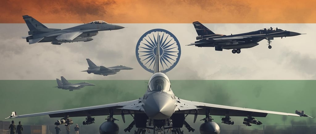 image of the Indian Airforce-3rd largest airforce in the world