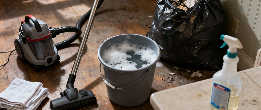 Nettoyage après décès