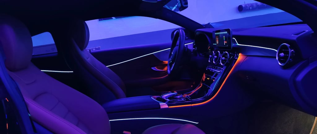Ambientebeleuchtung Mercedes