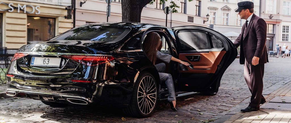 Kalkan chauffeur service luxury vehicle