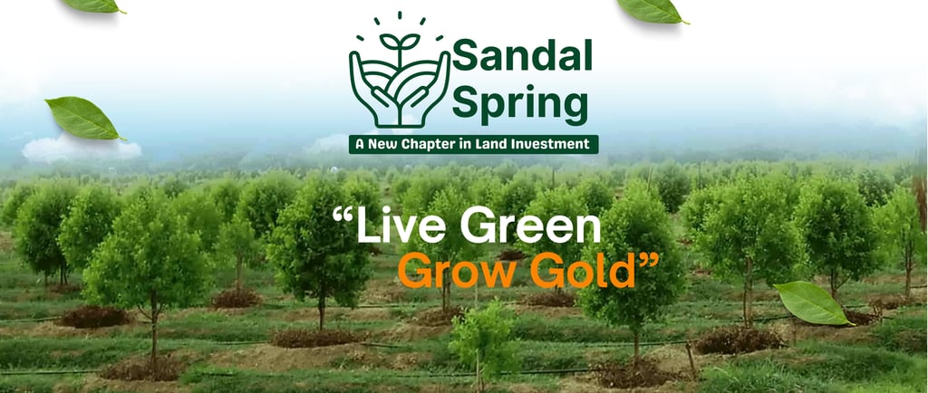 a group of trees with the words live green and grow gold