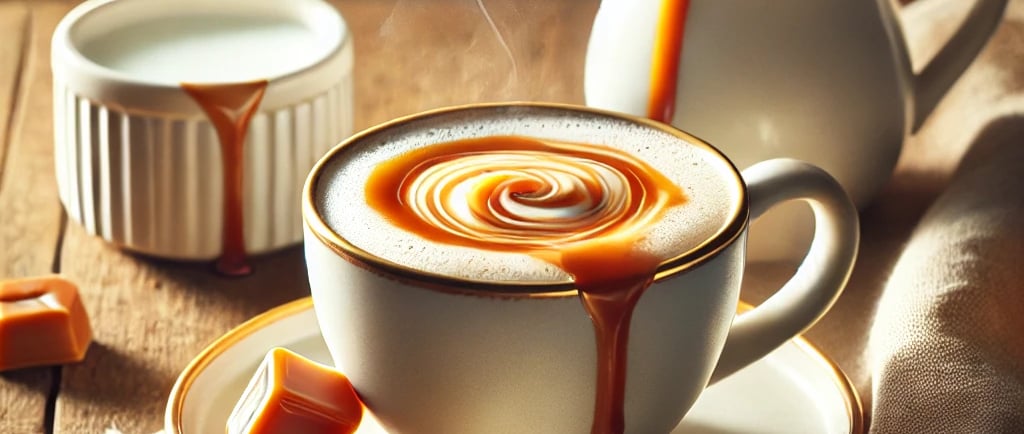 Karamel Aromalı Kahve