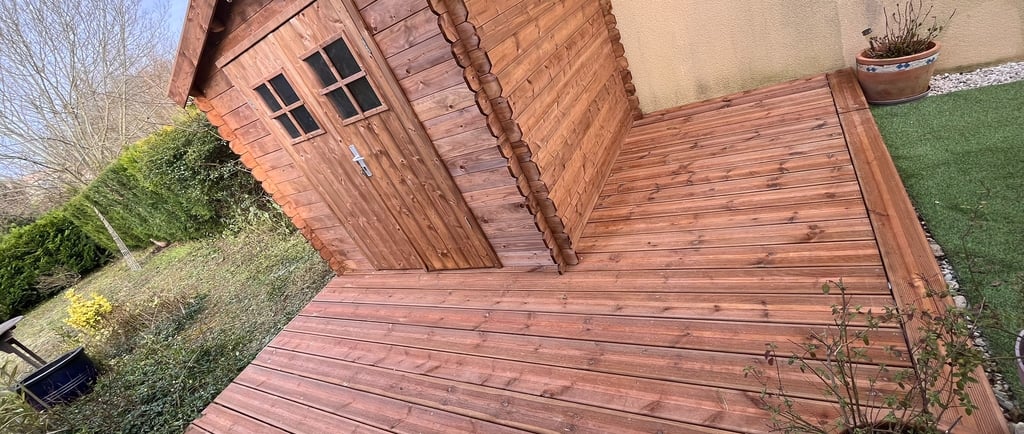 cabane en bois
