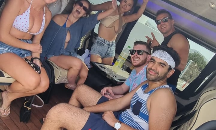 Group transfer Mykonos luxury van Mercedes Sprinter