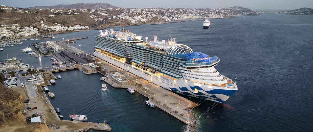 Mykonos Airport chauffeur - Mykonos Port private transfer - Cruise Ship Mykonos