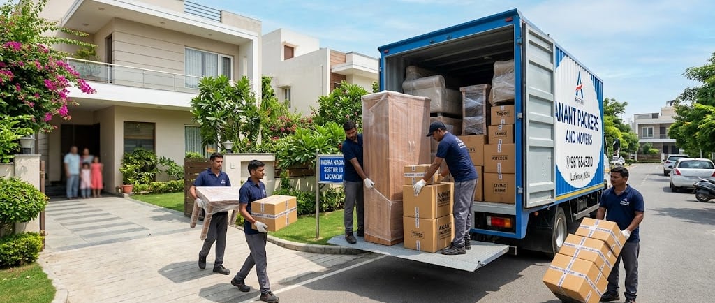 Best Packers and Movers in Indira Nagar Lucknow | Anant Packers and movers
