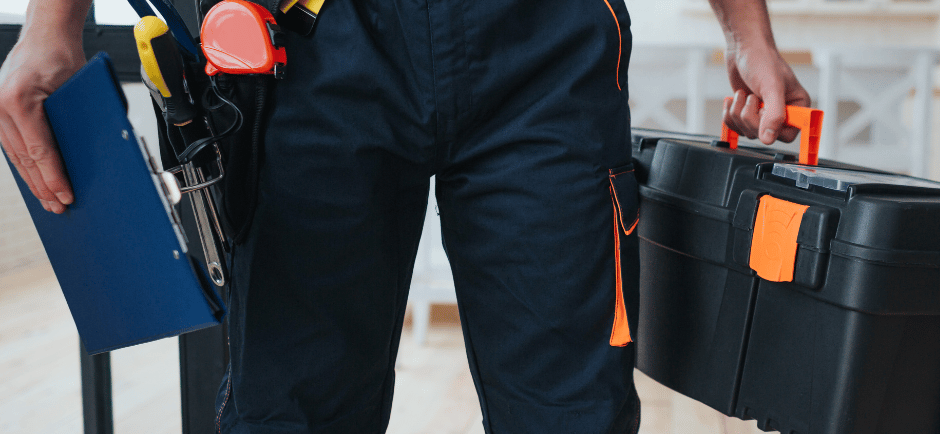 handyman with tools
