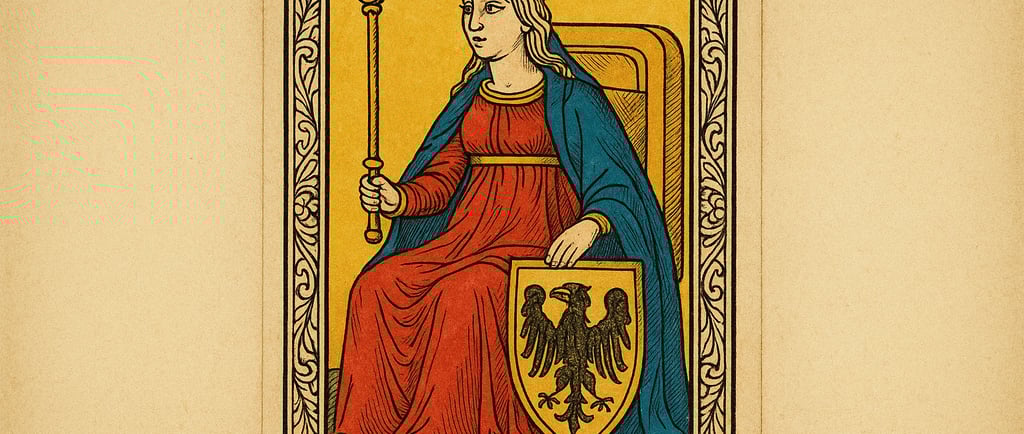 L'Impératrice Tarot - Arcane 3 - Créativité et fertilité