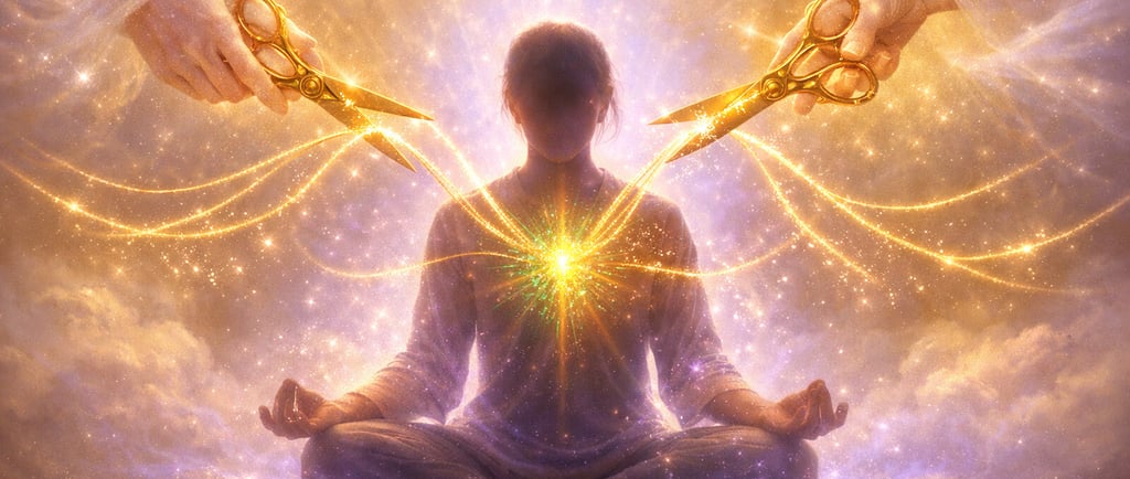 Méditation de coupure des liens énergétiques - rituel de jeûne affectif