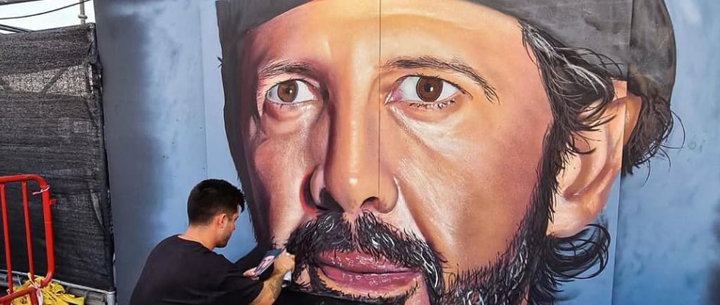 Mural pintado por Dridali