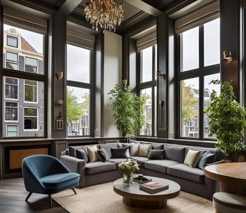 Hotel room in Amsterdam