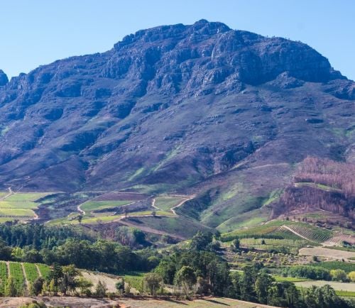 Table Mountain in cape town