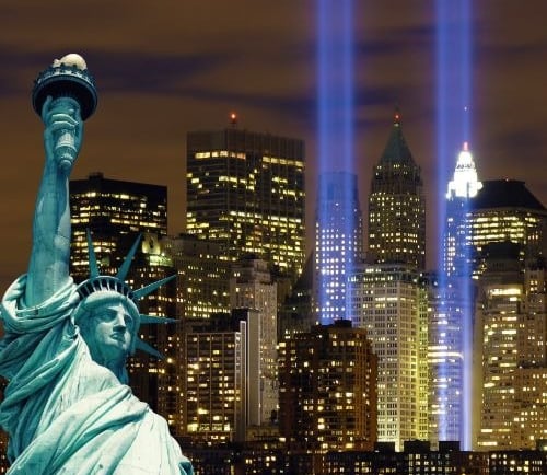 the statue of liberty and the statue of liberty