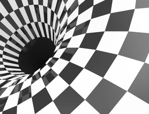 a black and white checkered checkered pattern of a black and white checkered